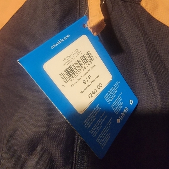 Columbia Womens Alpine Diva Insulated Jacket Size Small Omni-Tech - Picture 3 of 8